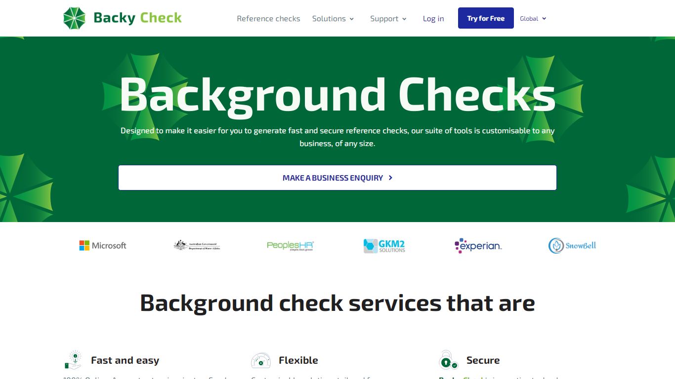 Background Check Online - Trusted Worldwide - Backy Check